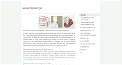 Desktop Screenshot of anina-dirnberger.net