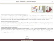 Tablet Screenshot of anina-dirnberger.net